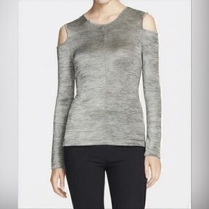 Rag & Bone Blouse Womens Large Cold Shoulder Casual Preppy Lightweight Comfy Top